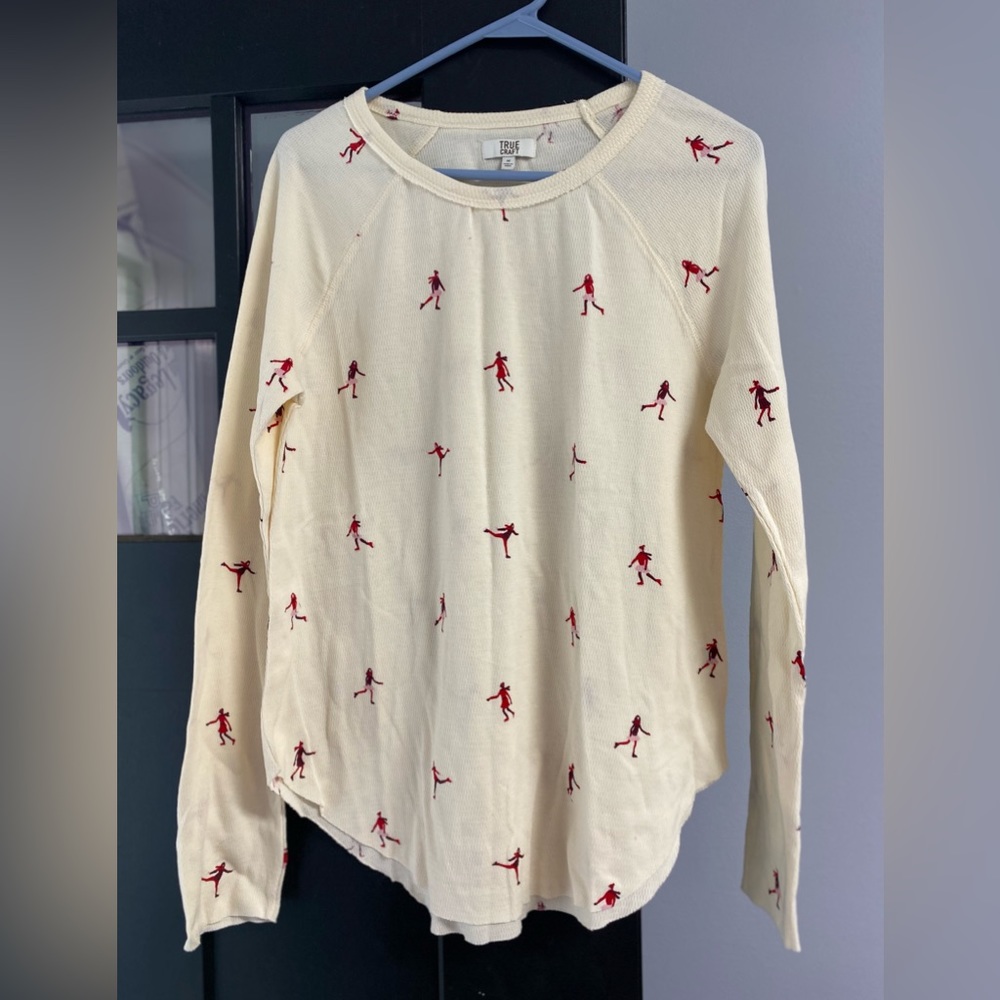 True Craft ladies Ice Skater print Thermal shirt